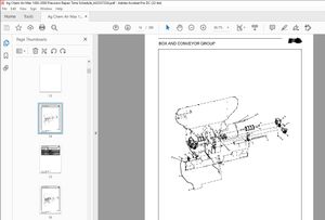 Ag Chem Air Max 1000 2000 Precision Repair Time Schedule Manual_AG333723A – PDF DOWNLOAD