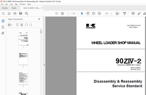 Kawasaki Wheel Loader 90ZIV-2 CUMMINS M11-C Engine Shop Manual AAA-S90C3V14-012  -PDF DOWNLOAD