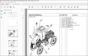 Ag Chem RG700 RoGator Chassis Repair Time Schedule Manual_568665D1A – PDF DOWNLOAD