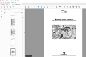 Jaguar XF(2a) Electrical Wiring Diagrams Manual S. No. VIN:S20753 - PDF DOWNLOAD