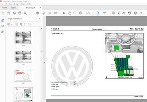 Volkswagen Golf VIII Sportsvan Circuit Wiring Diagrams Manual - PDF DOWNLOAD