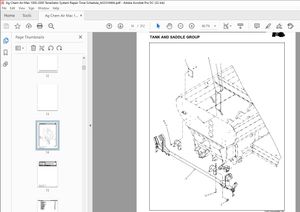 Ag Chem Air Max 1000 2000 TerraGator System Repair Time Schedule Manual_AG331648A – PDF DOWNLOAD