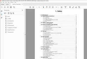 Valtra Series Orchard Tractor A650F A750F A850F A950F Operator’s Manual 87316100 – PDF DOWNLOAD