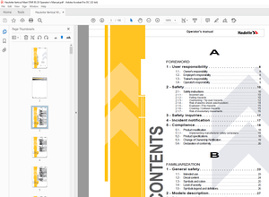 Haulotte STAR 8 S – STAR 20 Operator’s manual – PDF DOWNLOAD