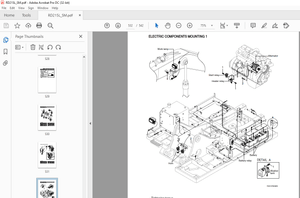 Hyundai RD215L Crawler Excavator (India) Service Manual 2023 PDF 