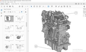 AMMANN DEUTZ TD 3.6 L4 TCD 3.6 L4 Operation Manual PDF 