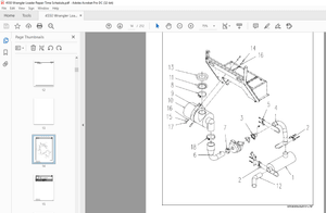 Willmar NA Material Handling 4550 WRANGLER LOADER REPAIR TIME SCHEDULE Manual  – PDF DOWNLOAD