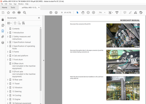 Ammann ARS 110 Single Drum Roller Workshop Manual PDF