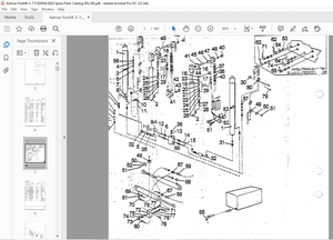 Kalmar Reach Stacker EL 3-7.5 Parts Manual EN_SW – PDF DOWNLOAD