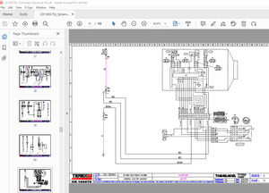 Terex Crane TC40/40L/45/45L Electrical Schematic Manual – PDF DOWNLOAD