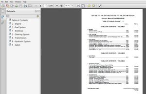 New Holland Tractor TVT135  TVT145  TVT155  TVT170  TVT190  TVT195 Service Manual 6035448106 
