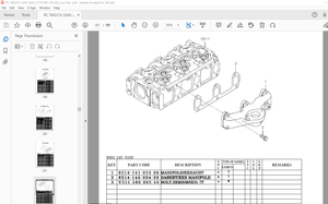 Iseki TM3215, TM3245, TM3265 Tractor Parts Manual 1774-095-100-00 - PDF DOWNLOAD