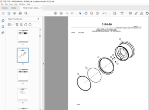 John Deere 770D and 772D Motor Graders Parts Manual PC9449 - PDF DOWNLOAD