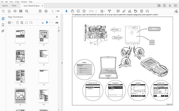 Isuzu Diesel Engine 4HK1 &amp; 6HK1 Troubleshooting Manual – PDF DOWNLOAD