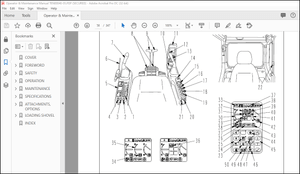 Komatsu Excavator PC750 -7 PC750LC-7 PC750SE-7 PC800 -7 PC800SE-7 Operator &amp; Mantenance Manual PDF