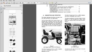 New Holland Ford LGT 14D &amp; 16D Diesel Lawn and Garden Tractor Service Repair Manual (40001420) – NH