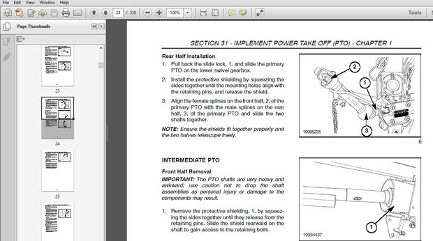 New Holland 1441 1442 Service Repair Manual (86614447) – New Holland 1441 1442