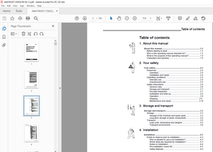 Cat CM220 Continuous Miner Operation and Maintenance Manual A6474X307 - PDF DOWNLOAD