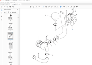 Lonking forklift 2-3.5T balanceweight type forklift Parts Manual