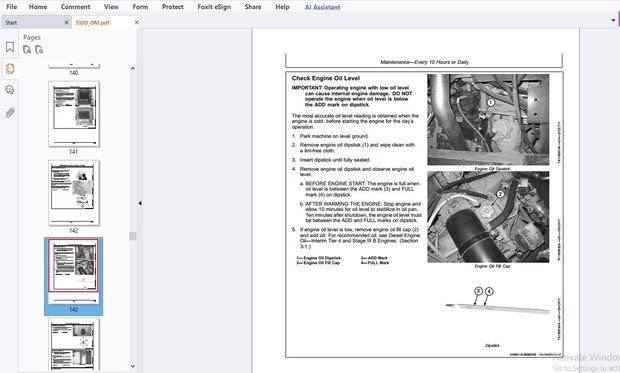 John Deere 250D &amp; 300D Series II Articulated Dump Trucks Operator&#x27;s Manual OMT264275 - PDF DOWNLOAD