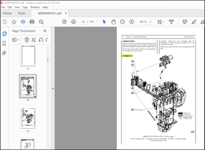 Komatsu S4D104E Series SAA4D104E Series Diesel Engine Shop Manual WEBMNEF001 – PDF DOWNLOAD