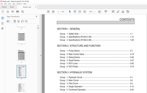 Hyundai R160LC-9S R180LC-9S Crawler Excavator Service Manual 2023 PDF