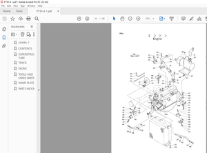 Hitachi Hydraulic Excavator UH045-7 Parts List Manual(P730-4-1) – PDF DOWNLOAD