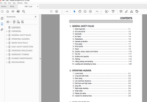 Hyundai HBF-7 SERIES Forklift Operator’s Manual 2023 PDF