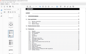 STA ROLLER VH 850 and VH 950 TANDEM VIBRATORY ROLLERS OPERATING MANUAL – PDF DOWNLOAD