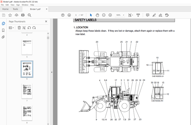Hyundai HL760-7 Wheel Loader Operator&#x27;s Manual - PDF DOWNLOAD