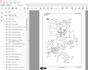 BT Prime-Mover WSX20 WSX25 Electric Walkie Adjustable Straddle Stracker Parts Manual - PDF DOWNLOAD 