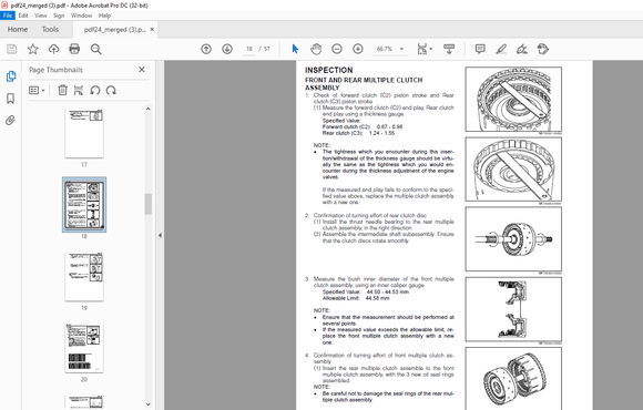 Daihatsu Type A4B Series Automatic Transaxle(Electrically-Controlled)Service Manual - PDF DOWNLOAD