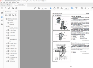 Kubota Tractor B2050,B2350,B2650,B3150 Workshop Manual – PDF DOWNLOAD