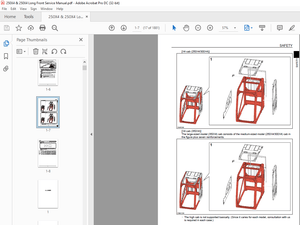 Link-Belt 250X4/250X4 LF Excavator SERVICE MANUAL WLSM2507-LX_T - PDF DOWNLOAD
