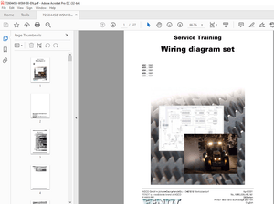 Fendt 832 833 834 835 836 Wiring diagram set Service Training Manual –  PDF DOWNLOAD