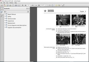 Wacker Neuson Wheel Loader WL 55 WL 57 Service Repair Manual PDF DOWNLOAD