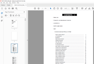 Kawasaki WHEEL LOADER 90Z V PARTS CATALOG Manual 93313-00124 - PDF DOWNLOAD