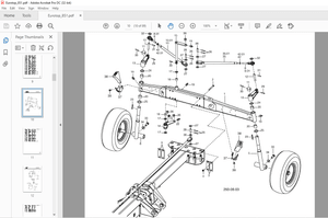 Pottinger Tractor EUROTOP 851 multitast Spare parts list Manual – PDF DOWNLOAD