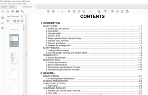 2018 Kubota LA344AU Front Loader Workshop Manual – PDF DOWNLOAD