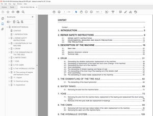 STA VH 850 &amp; VH 950 TANDEM VIBRATORY ROLLERS WORKSHOP MANUAL – PDF DOWNLOAD