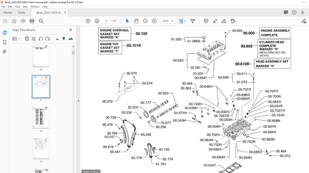 Crown Forklift IC Hamech V34 Parts Manual – PDF DOWNLOAD