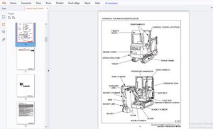 Bobcat X320 Excavator Operation &amp; Maintenance Manual (SN 511720001-511721115) - PDF DOWNLOAD
