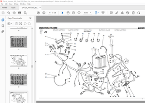 Ducati Monster 600 DARK 2000 Parts Manual PN 91510571C - PDF DOWNLOAD