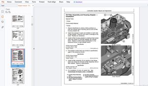 John Deere 9.0 L OEM Diesel Engines Final Tier 4 Stage IV Platform Component Technical Manual 