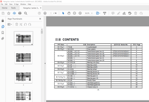 Hangcha J Series 3 Wheel Electric Forklift Truck Parts Manual - PDF DOWNLOAD