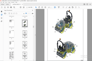 AMMANN ARX 23-2 ARX 26-2 RULLO TANDEM MANUALE D’USO - PDF