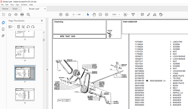 Laverda 3850 Agricultural Tractor Parts Manual – PDF DOWNLOAD