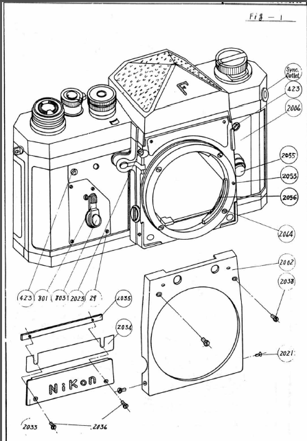 Nikon F Camera Official Service Repair Manual – DOWNLOAD