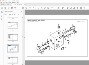 Terex TS14F Overhung Scraper (Detroit Diesel Series 40E Powered) Parts Manual - PDF DOWNLOAD 