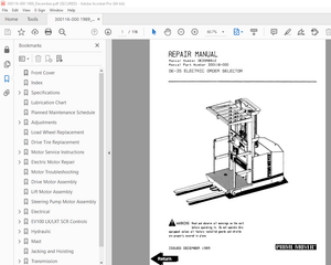 BT-Prime Mover OE-35 Electric Order Selector Parts Manual - PDF DOWNLOAD